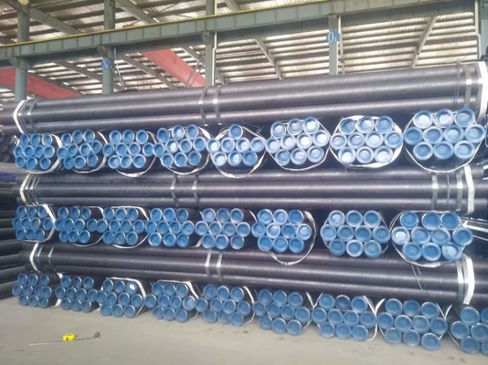 Oil Gas Pipeline ERW Carbon Steel Seamless Pipe BS1139 EN39 190 Steel Pipes