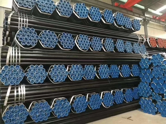 Oil Gas Pipeline ERW Carbon Steel Seamless Pipe BS1139 EN39 190 Steel Pipes